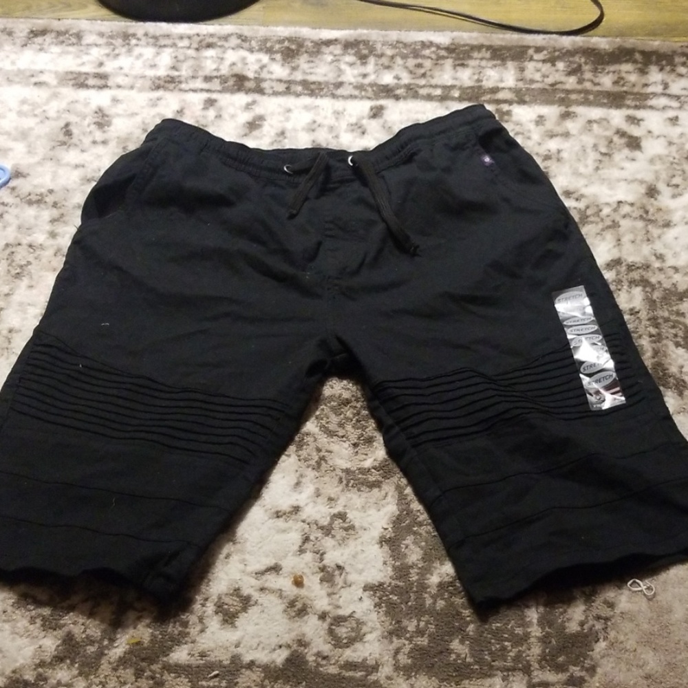 Men's black shorts NWT